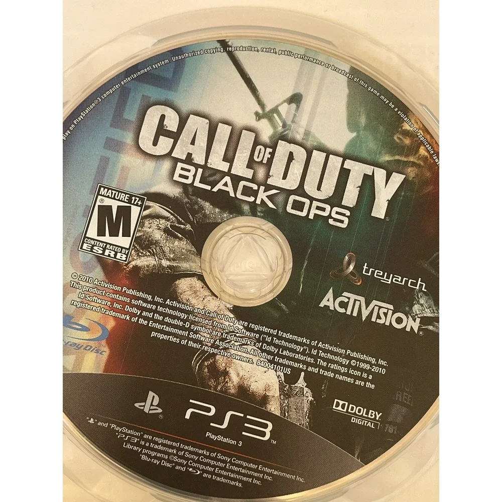 Call of‎ Duty: Black Ops (PlayStation, 2010) Complete In Box